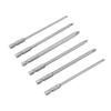 10pcs S2 Steel Cross Head PH1 PH2 Slot Screwdriver Bits Set 1 4inch Hex Shank 100mm