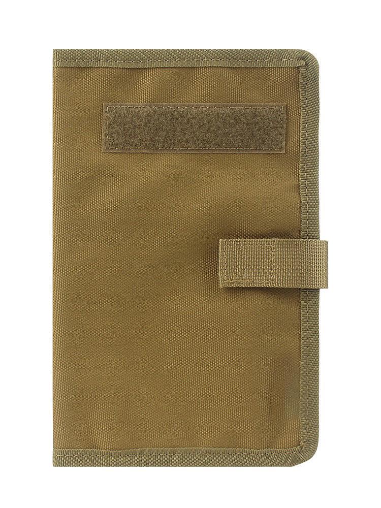 Cross-Border Tactical A5 Loose-Leaf Outdoor Notebook with Protective Cover