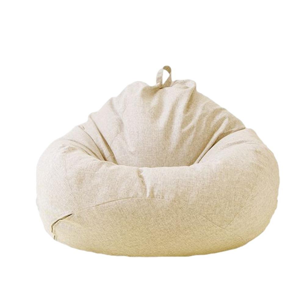 Removable Bean Bag Chair Sofa Cover Comfortable Puff Couch Cover Lazy Sofa Cover  Bedroom