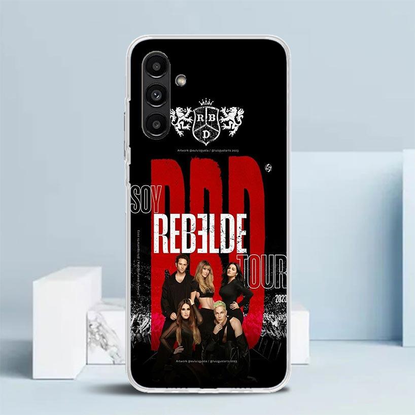 F-Fashion RBD R-Rebelde Cover for Samsung Galaxy A17 A37 A57 A16 A26 A36 A56 A15 A14 A55 Phone Case A13 A53 A25 A35 A24 A34 A23