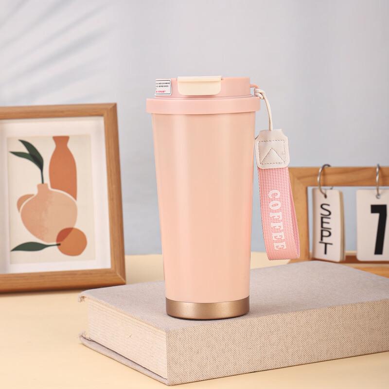 TLXT Lily of the Valley Portable Insulated Dual-Drink Mug