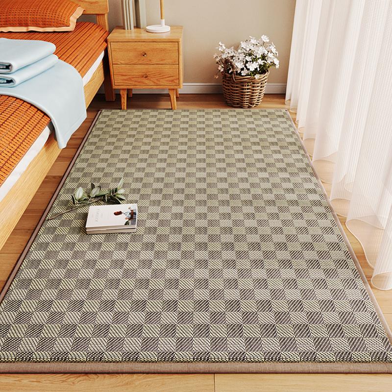 Foldable Tatami Japanese Summer Rattan Mat Anti-Slip Cooling Sleeping Pad Soft Foot Protection Home Bedroom Rug