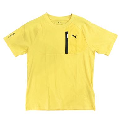 Moisture Wicking Quick Dry Breathable Round Neck Short Sleeve T-Shirt Men Tops Yellow 690262-55
