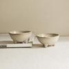 Japanese Retro Three-Legged Ceramic Condiment Dish for Sauces, Dips, and Seasonings