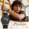 Military Watch with Nylon Luminous Analog Simple and Stylish Quartz Fashion Accessory Perfect Gift for and Day Men's Strap, Waterproof, Display,