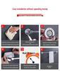 No-Drill Stainless Steel Wall-Mount Towel Bar for Bathrooms