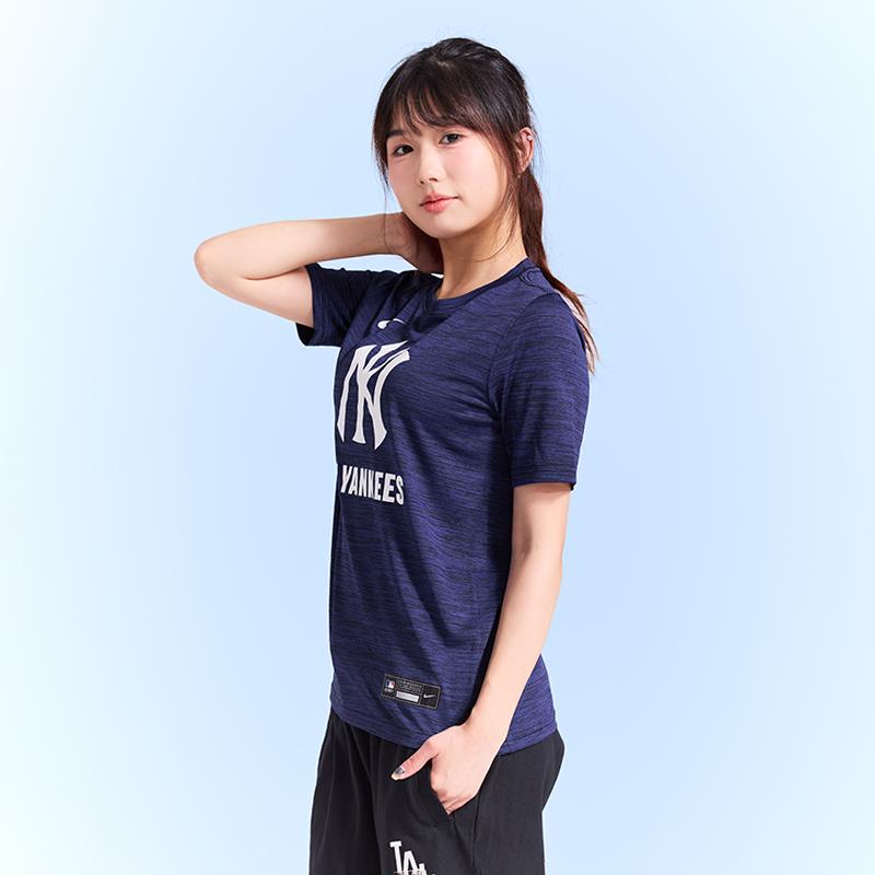 Nike MLB Collaboration T-Shirt Comfortable Classic Versatile Short Sleeve New York Yankees Baseball Team Kids Tops 3Z3B7NMGW-NYY