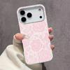 Lace Style Cool Girl Phone Case For iPhone 17 Pro Max 16 Pro 15 14 11 13 12 11 16E 17Air XR XS Lychee Textur Soft Cover