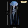 3Pcs Artificial Glowing Fluorescent Jellyfish Aquarium Decoration Fish Tank Underwater Plant Marine Aquatic Landscape Ornament
