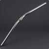 Curved Bike Handlebar Smooth Tube 25.4 Mm Clamp