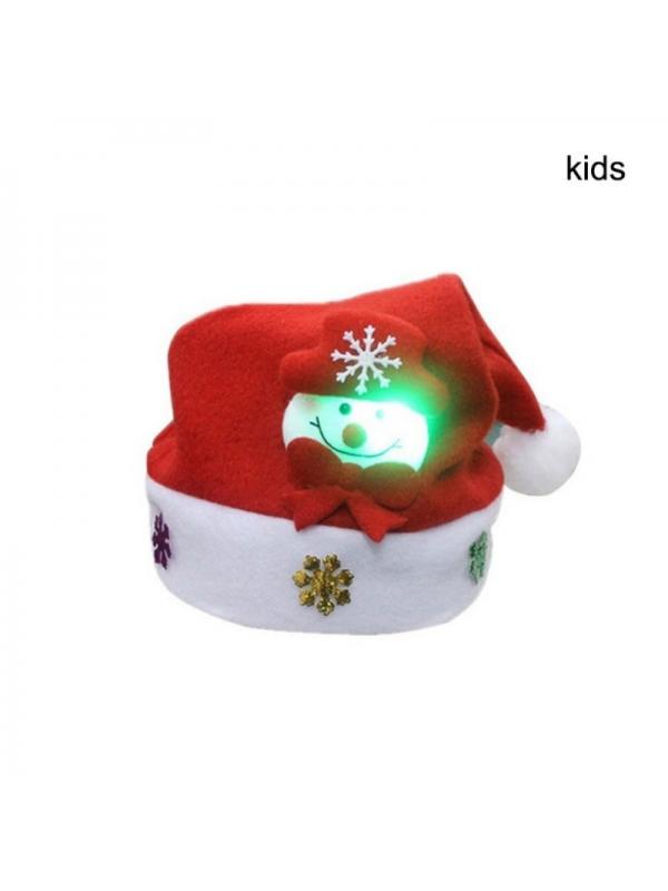 Christmas Hat Glow Party Headwear 