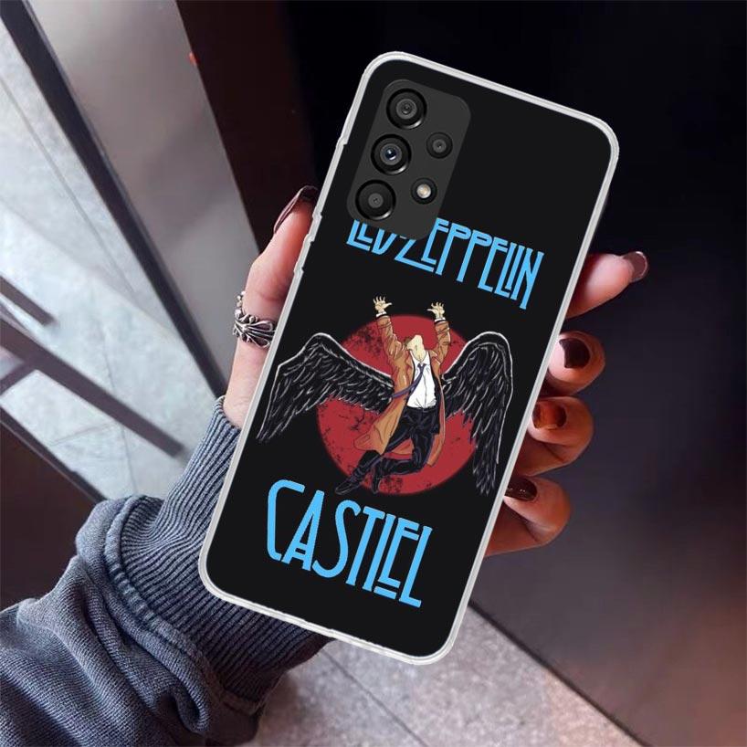Angel Castiel Supernatural Phone Case For Samsung Galaxy A52 A51 A50S A32 A22 A12 A02S A72 A71 A31 A70 A30S Note 20 Ultra 10 Plu
