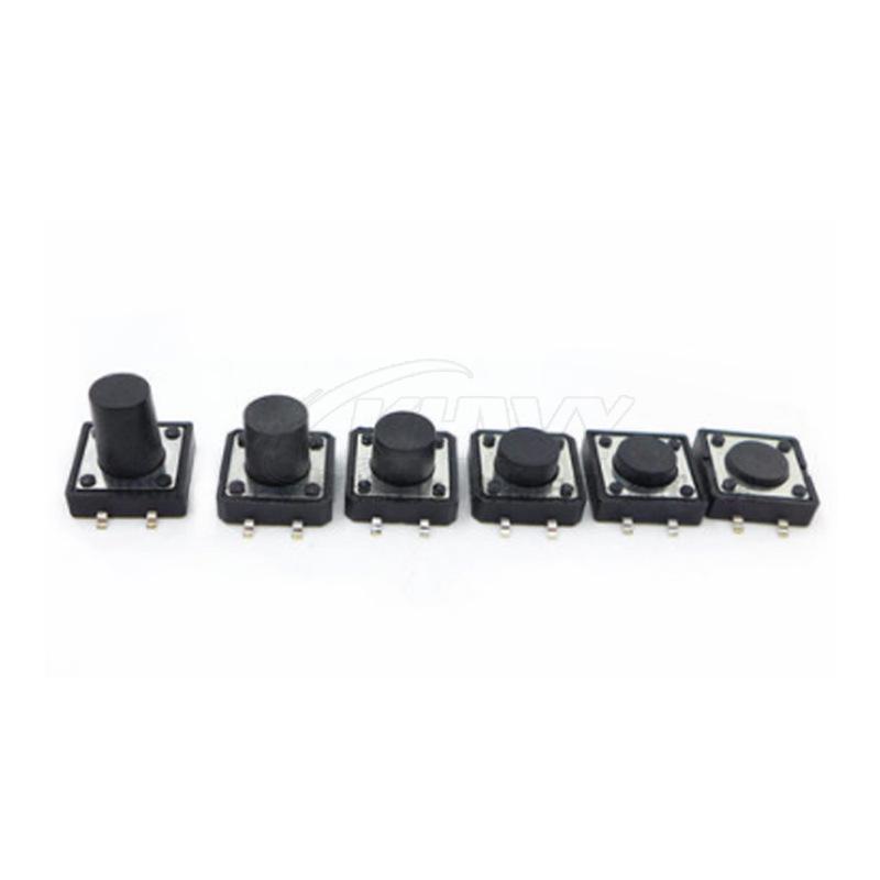Various Specifications Tactile Switch 12x12mm (4.3-12mm Height) Key Button Patch