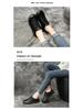 2025 Spring/Summer Genuine Leather Non-Slip Women's Soft Sole Shoes for Moms, Mori Girls, and Pregnant Women - Versatile Handmade Design.