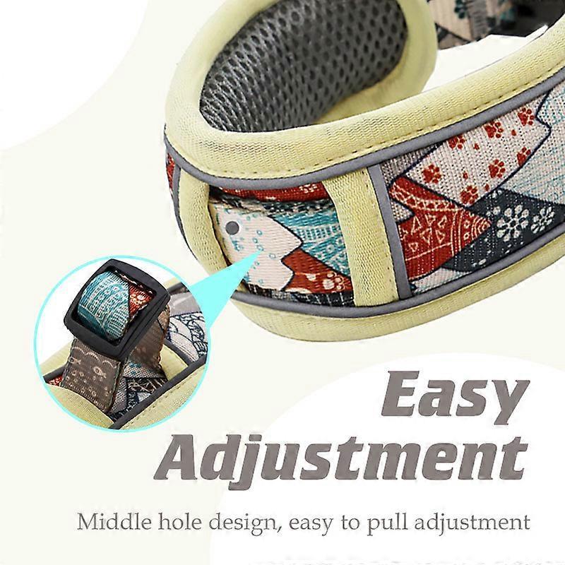 Adjustable Dog Collar And Leash Set Reflective Pet Collar With Strong Safety Buckle Soft Durable For Small Medium Large Dogs
