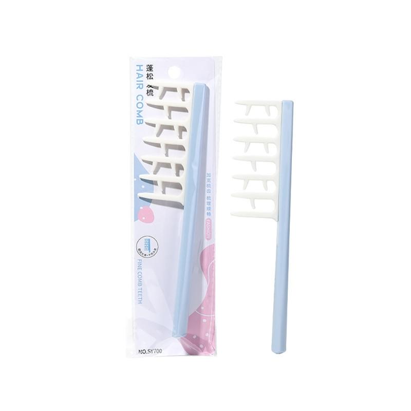 Hair Seam Comb Plastic Portable for Home,Salon,and Barber Shop Use Create Shaggy Hair Roots