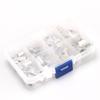 30PCS Bare SC Copper Cable Lugs Assortment Box, SC Short Barrel Wire Crimp Terminals Copper Wire Connectors Kit