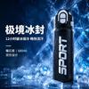 Water bottle stainless steel thermos cup double drink bullet cover large capacity outdoor sports portable water cup