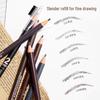 HengSi Precision Ultra-Fine Waterproof Eyebrow Pencil - Long-Lasting, Smudge-Proof, Professional Use