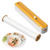 Plastic Wrap Dispenser Cutter Film Wrap Dispenser Magnetic Aluminum Foil Stretch Film Cutter Food Film Dispenser Kitchen Tool