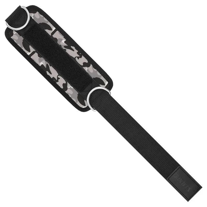 Adjustable Padded Ankle Wrist Cuffs Padded Straps D-Ring Glute Kickback for Cable Machine, Ideal for Glutes Exercises