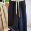 Pants for Women Plus Size Harem Sweatpants Stretchy Elastic High Waist Long Trousers Casual Joggers Leg Pants