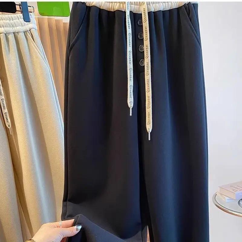 Pants for Women Plus Size Harem Sweatpants Stretchy Elastic High Waist Long Trousers Casual Joggers Leg Pants