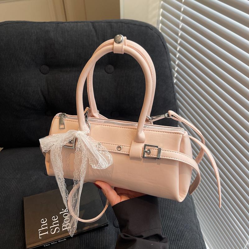 Premium bag women's summer new fashion niche messenger bag women's portable baguette bag