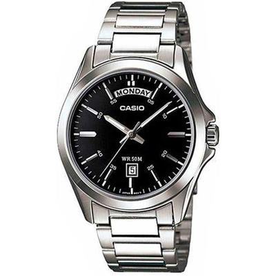 Men's Classic Silver Stainless Steel Watch MTP1370D-1A1