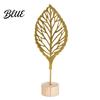 Ginkgo Leaf Sculpture Golden Statue Anti-Rust Anti-Oxidation Decorative Art Iron Premium Piece