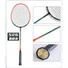 Full Carbon Fiber Badminton Racket 5U Lightweight Beginners To Intermediate Players Aerodynamic Frame G5 Grip