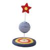 Sisal Cat Scratching Spring Ball with Base Cat Teaser Wand Grinding Claw Exercise Pet Interactive Toy for Kitten Pet Supplies
