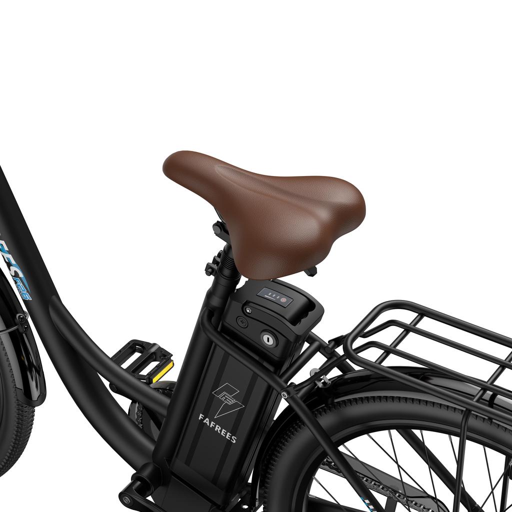 FAFREES F26 Lasting Electric Bike 36V 20.3Ah Battery, 250W Motor, 80-100KM Range, 26*1.95 Inch Tires E-Bike