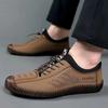 Casual Shoes Men's 2025 Spring Trend Breathable Driving Shoes Men's Beef Tendon Soles Non-slip and Wear-resistant Versatile Loafers