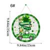 Enhances Holiday Decors with Patrick's Day Leaves Sign Welcome Door Sign for Both Indoor and Outdoor Use Decors