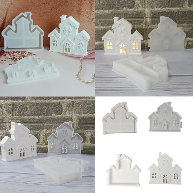 Sada silikonových forem na sněhový dům potravinářské kvality pro rodinné tvoření a kreativní umělecké návrhy