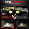 HL Led Driving Light Bar Double Rows Projector Lens 15inch 20inch 28inch Spot+Flood Combo Beam for Offroad Cars SUV UTV 12V 24V