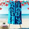 Flip-Flop Hibiscus Beach Towel Beach Towel Quick-drying for Travel Outdoor Sports Jogging Beach and Swimming