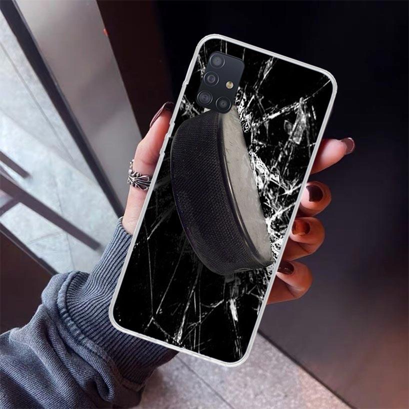 Ice Hockey Rink Sport Phone Case For Samsung Galaxy A12 A52S A42 A32 A22 A51 A50 Note 20 Ultra 10 S10 Plus A71 A70 A31 A30 A10S
