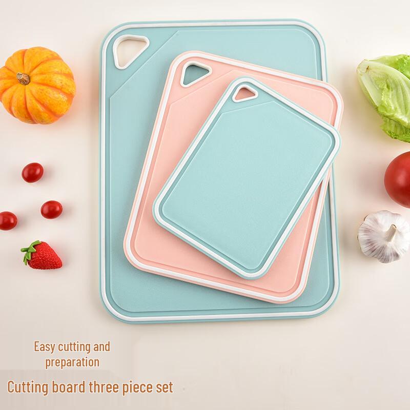 Utao 3-teiliges Kunststoff-Schneidebrett-Set