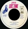 7inch Record ADMIRAL BAILEY  Two Year Old JLT010 Jah Life Time Jamaica Reggae Ska  Dub Used