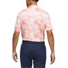 Adidas Floral Golf Polo Shirt Men Tops Coral HY5372