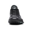 Li Ning WOW12 Cushioning Slip Resistant Abrasion Resistant Breathable Rebound Grip Low Top Basketball Shoes Men's Black ABAV085-15