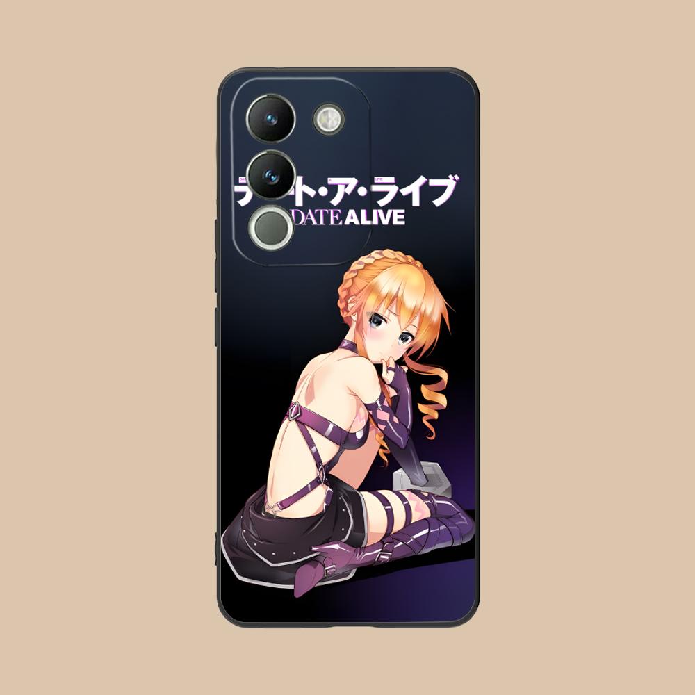 

Чехол для мобильного телефона Date a Live Ямай Кагуя Матовый для VIVO V60 V50 V40 V30 V29 V27 V25 V23 Pro Lite 5G Цветная Печать vivo V23e