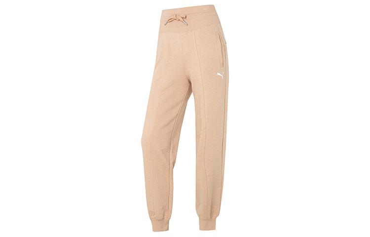 PUMA Casual Pants Women s Khaki Moderate Cuffed Pants 676655-89 M