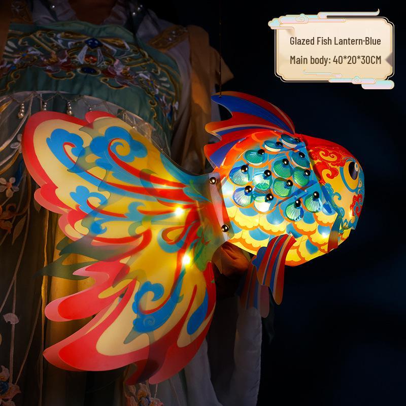 2025 Månfest DIY Barnens Glasfisklykta Pysselkit