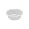 Disposable Plastic Round Takeout Containers with Lids