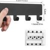 Self Adhesive Key Holder 4 Hooks Storage Hooks NEW Wall Mounted Rack  Home Organization