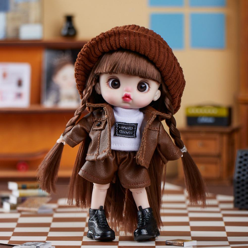 Lolita Doll Phone Charm, Bag Charm, Plush Toy, Articulated Doll, Dress-up Accessory