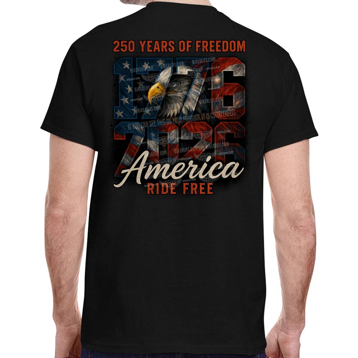 T-Shirt America 250 Years of Freedom XL